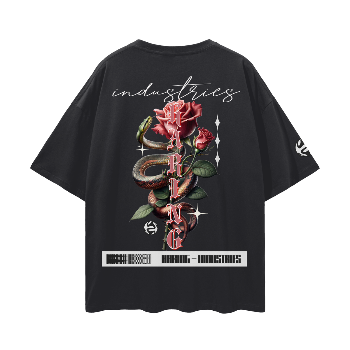 Haring Loose, T-Shirt SnakeRose