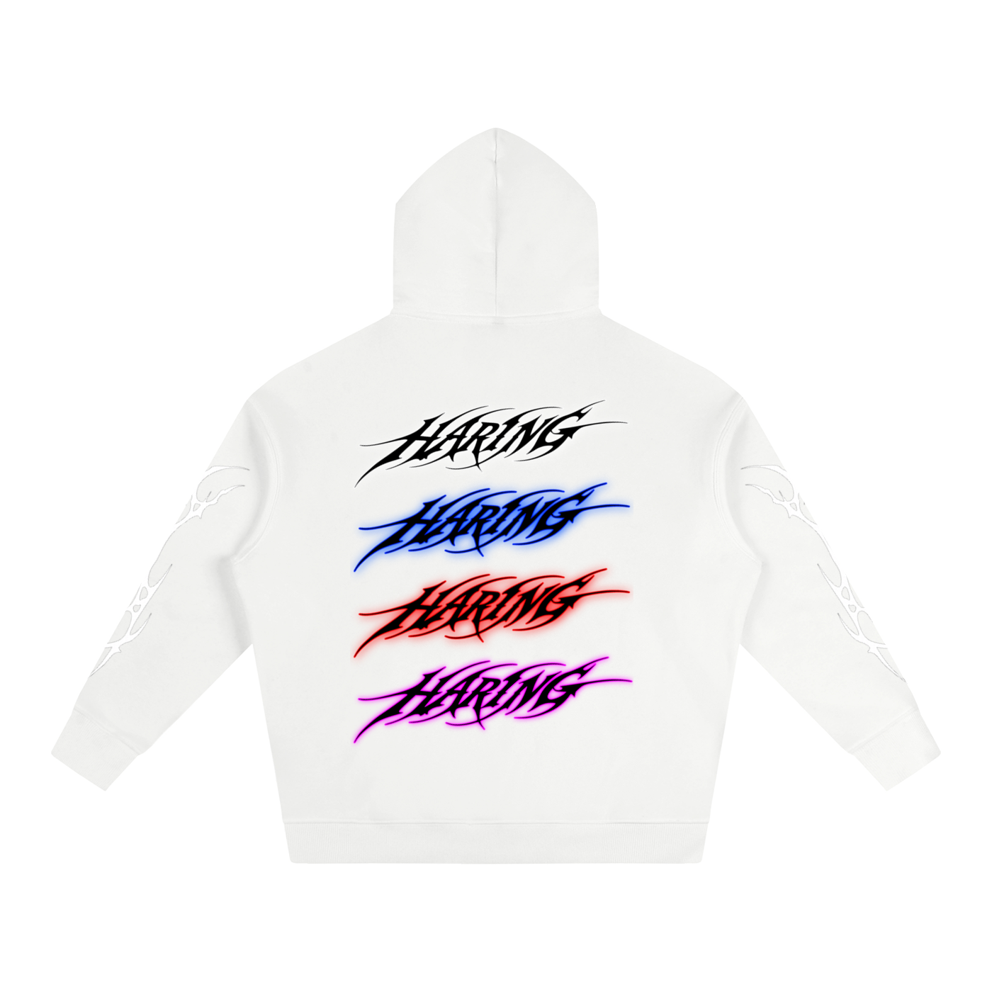 Oversize Fleeced Hoodie (HARING)