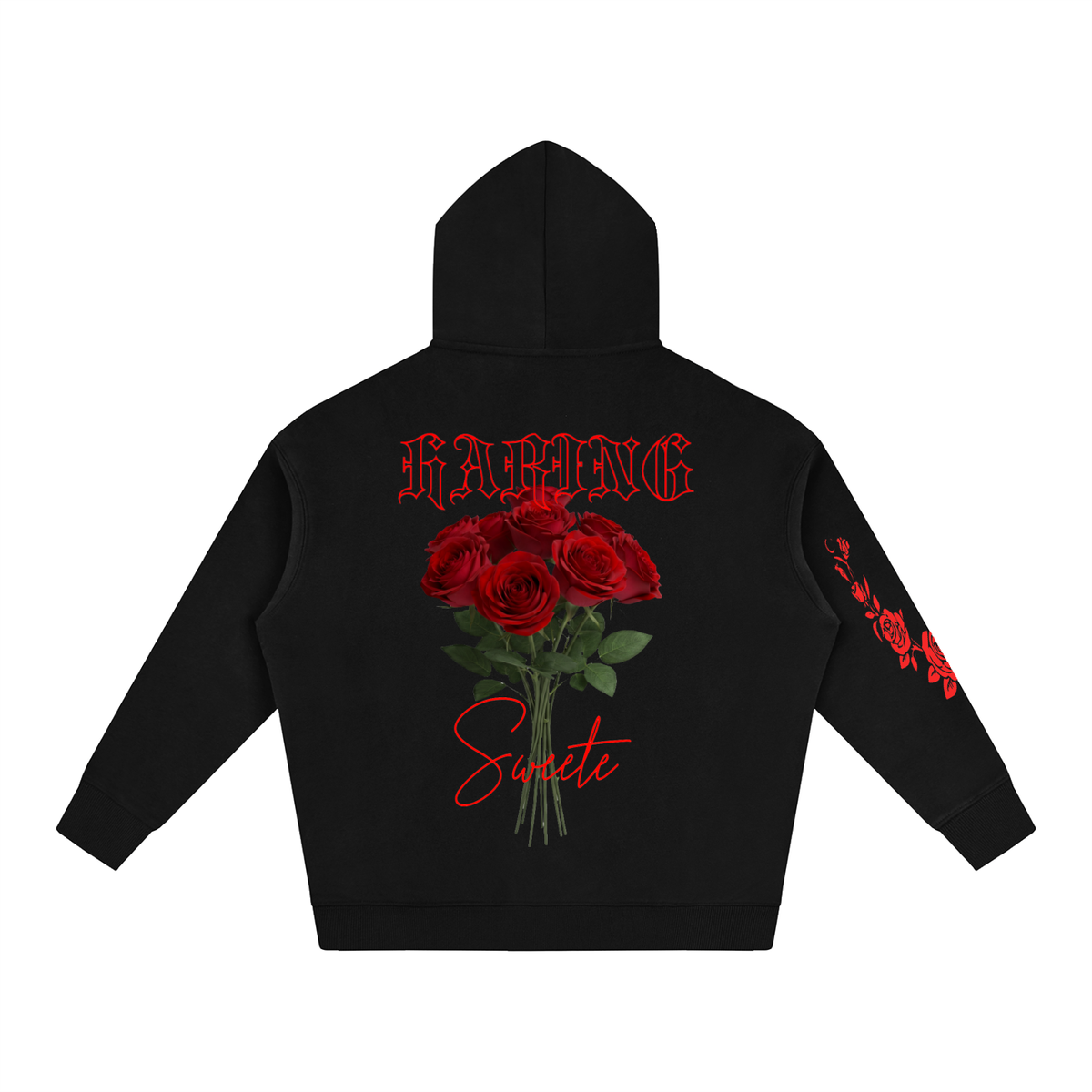 Haring Rose Hoodie