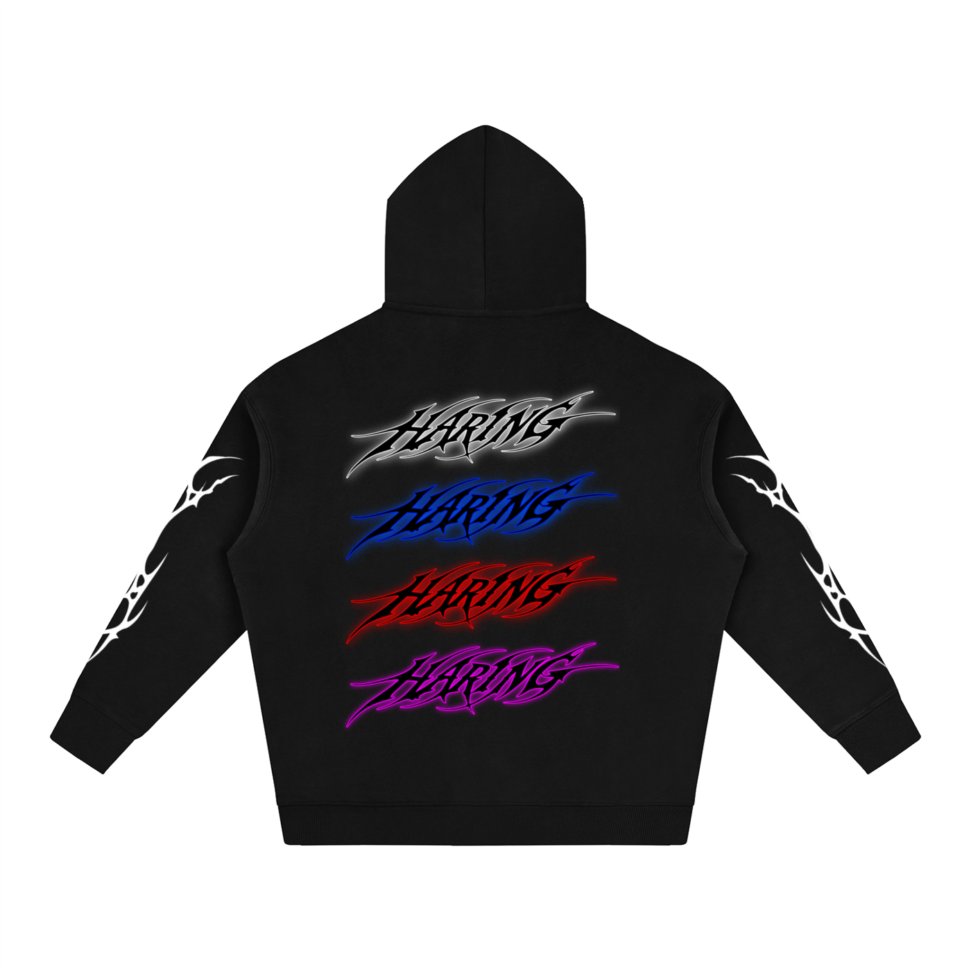 Oversize Fleeced Hoodie (HARING)