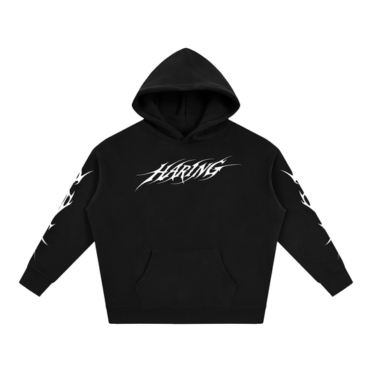 Oversize Fleeced Hoodie (HARING)