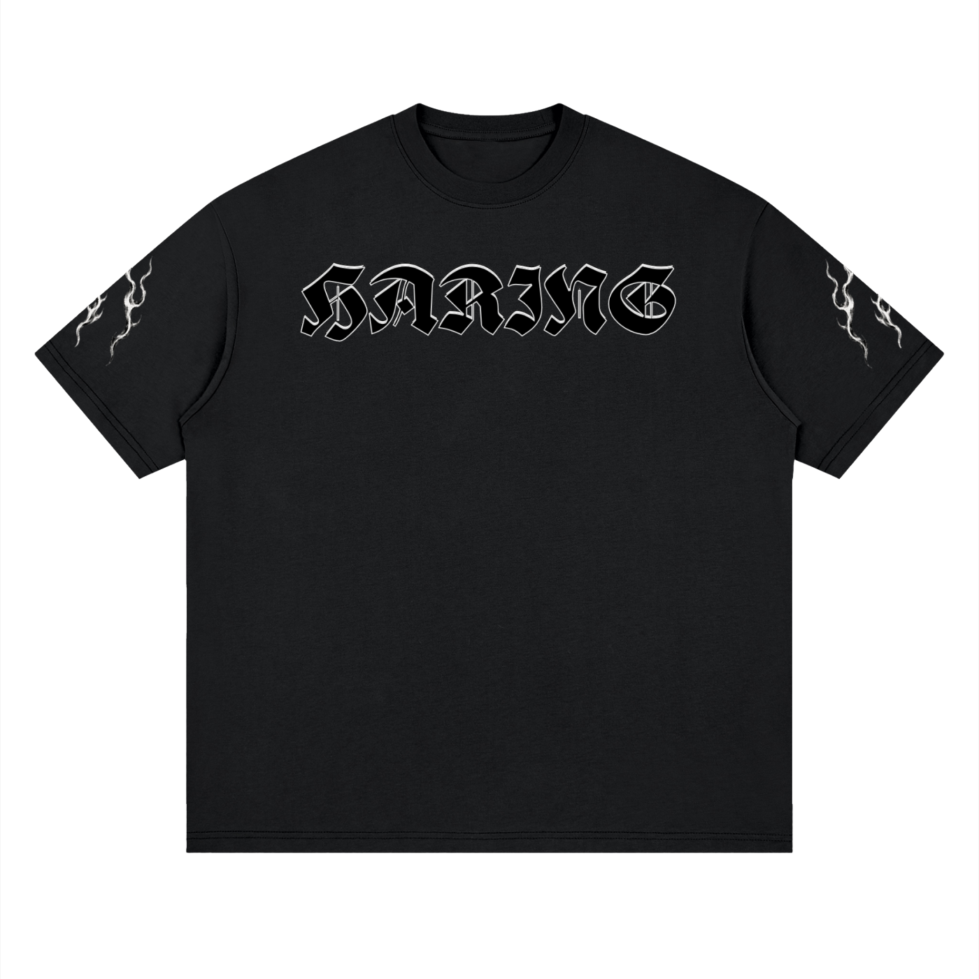 Streetwear Loose Drop Shoulder T-Shirt(panthersfight)