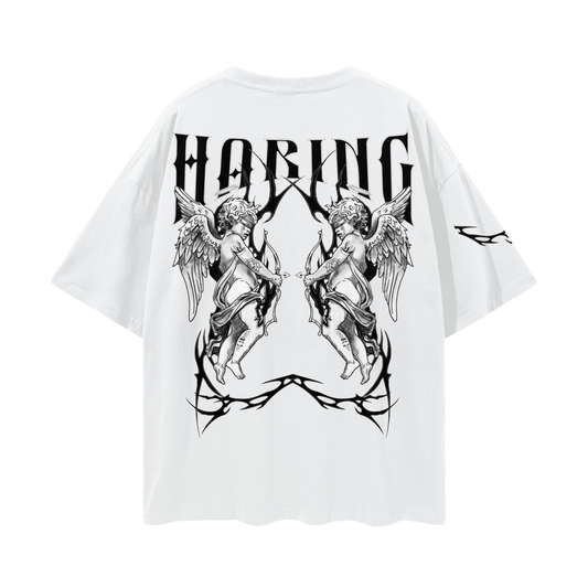 Streetwear Loose Drop Shoulder T-Shirt (cupidswar)