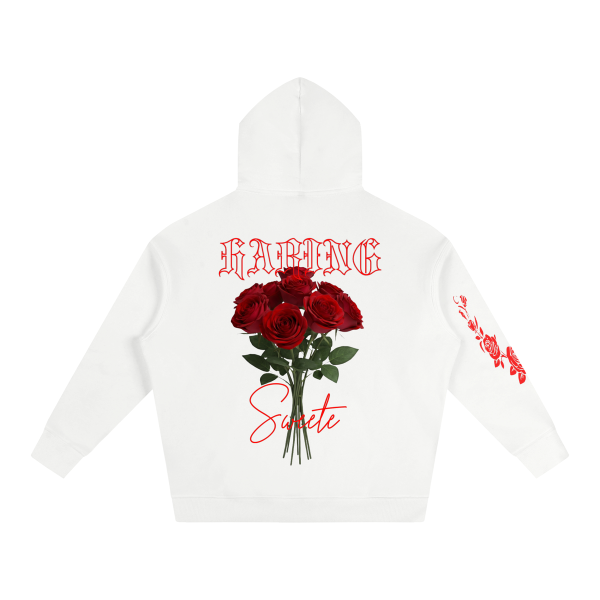 Haring Rose Hoodie