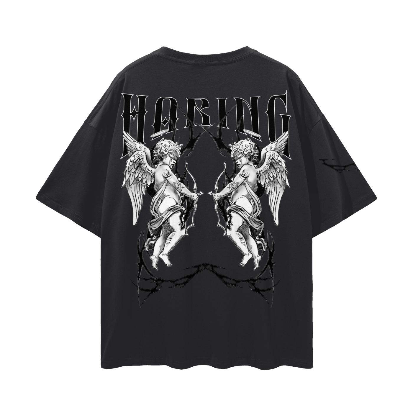 Streetwear Loose Drop Shoulder T-Shirt (cupidswar)