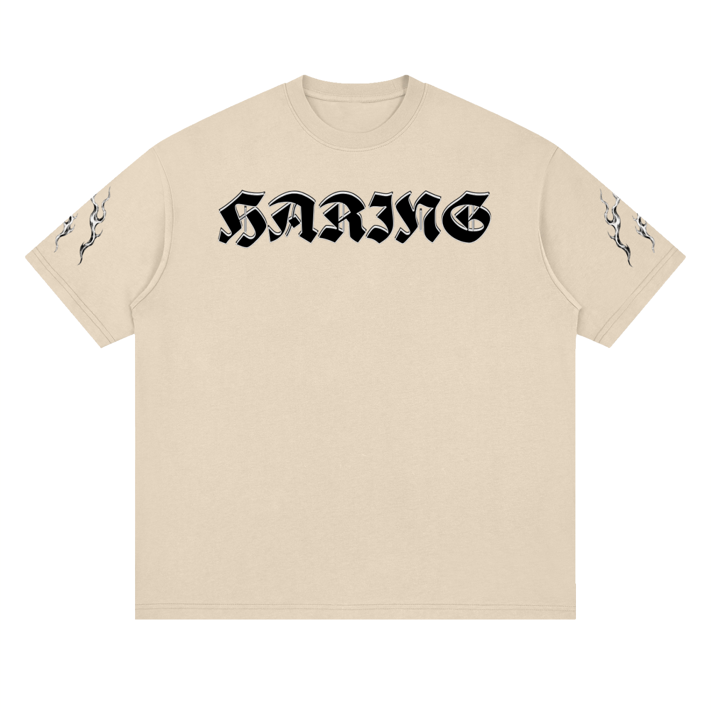 Streetwear Loose Drop Shoulder T-Shirt(panthersfight)