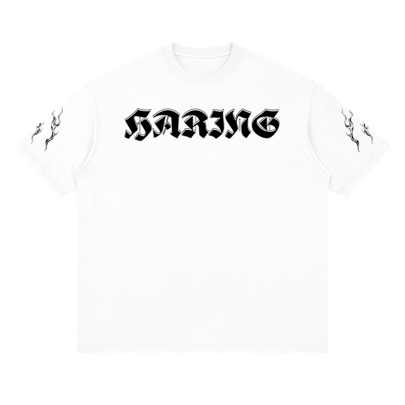 Streetwear Loose Drop Shoulder T-Shirt(panthersfight)