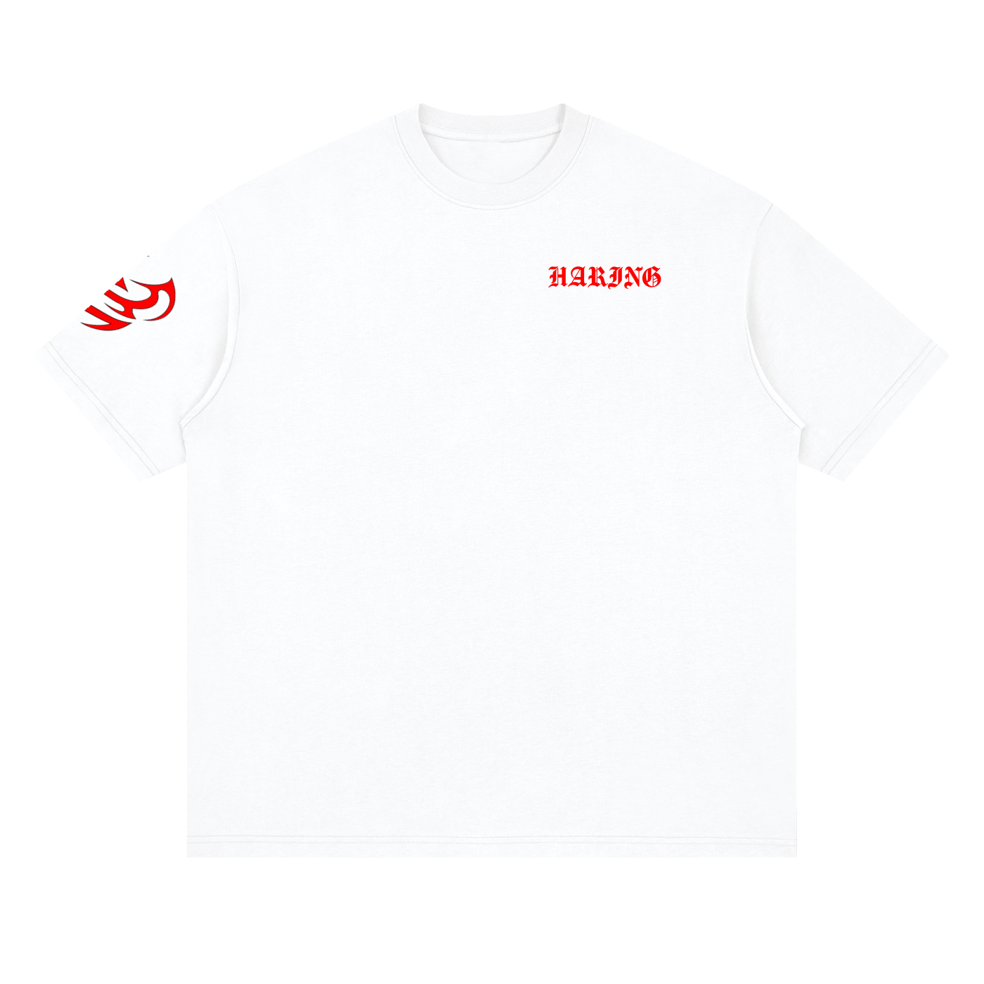 Streetwear Loose Drop Shoulder T-Shirt(invisablewar)