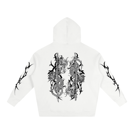 Oversize Fleeced Hoodie (dragonstwin)