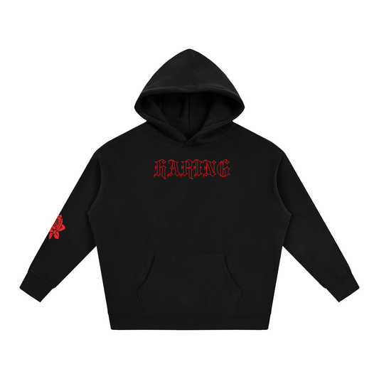 Haring Rose Hoodie