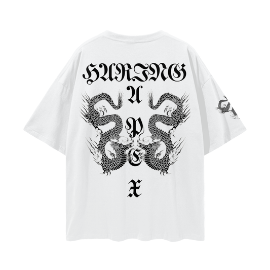 Streetwear Loose Drop Shoulder T-Shirt (justsomedragons)