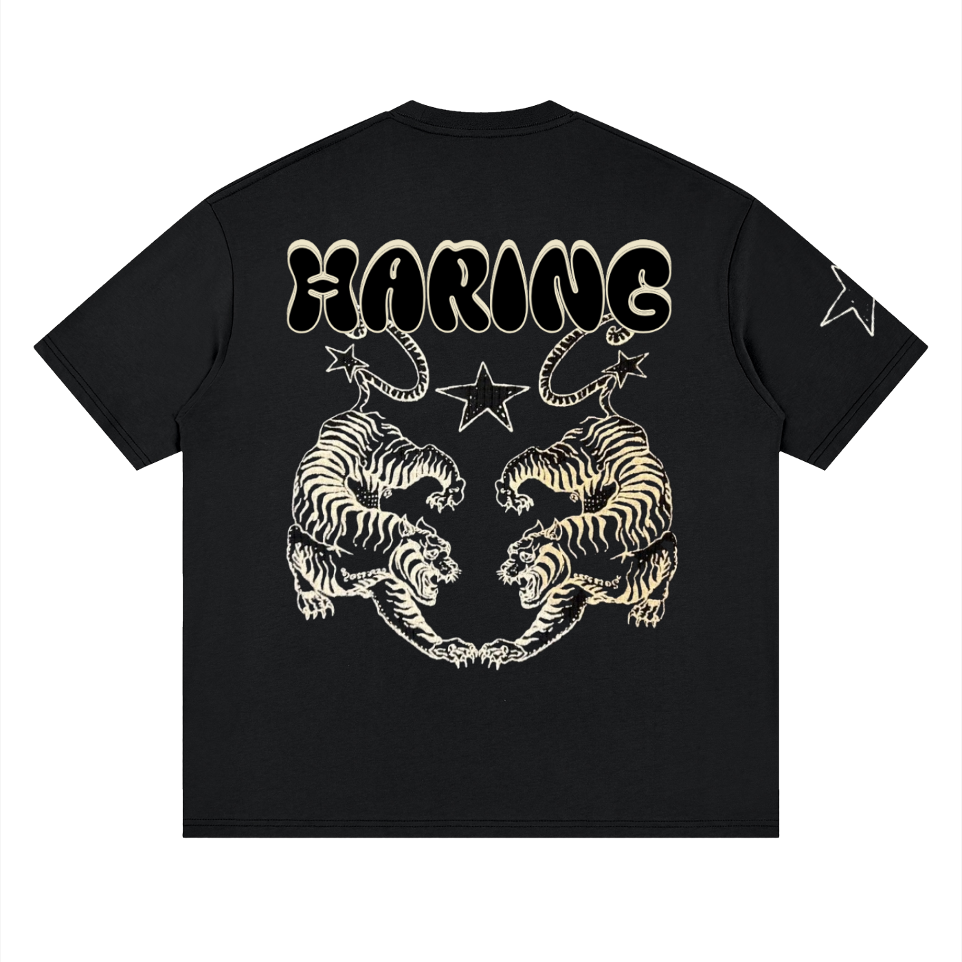 Streetwear Loose Drop Shoulder T-Shirt(youvsyou)