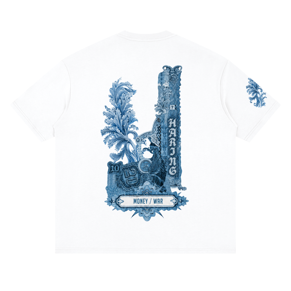 Haring IsaacsPattern Loose T-Shirt