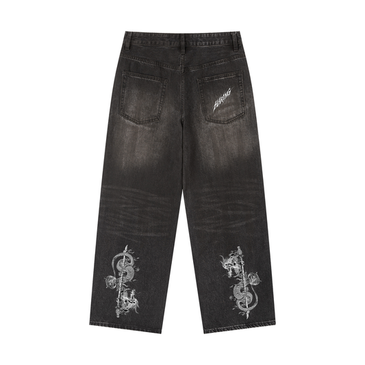 Haring Samurai Baggy Denim Jeans